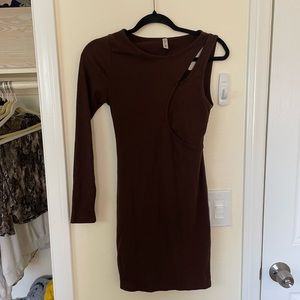Funky brown dress